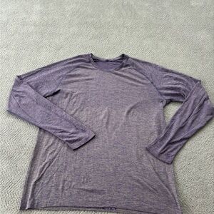 lululemon athletica Purple Long Sleeve Tee
